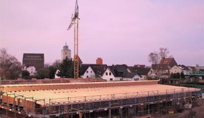 Neubau der Kita „Klabauternest“ Baustelle 12.11.2020
