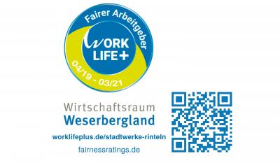 Fairer Arbeitgeber Siegel rechteckig Stadtwerke rgb